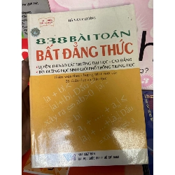 (TẶNG BOOKMARK) 838 Bài Toán Bất Đẳng Thức - Hà Văn Chương 2005 Tham khảo - luyện thi RBK-AK1T1