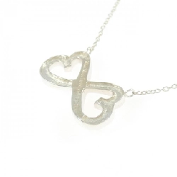 Dây chuyền Tiffany Double Loving Heart - Hàng hiệu Authentic 841000