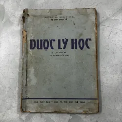 Dược lý học - 1969s
