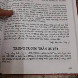 Các vị tướng CÔNG AN NHÂN DÂN- Khí phách và Những chiến công. Bs. Quý Long & Kim Thư 788597
