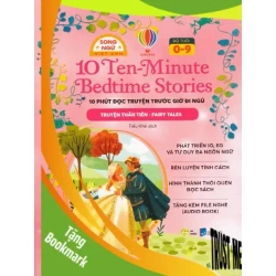 (TẶNG BOOKMARK) 10 phút đọc truyện trước giờ đi ngủ (song ngữ) - Truyện thần tiên - Usborne - 2024, Thiếu nhi, Văn học nước ngoài