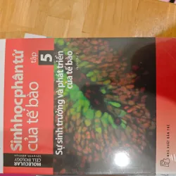 Sách Sinh học phân tử của tế bào - Tập 1, 2, 3, 5 đầy đủ bộ 589439
