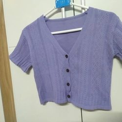 Áo croptop mongterghi tím size S 531823