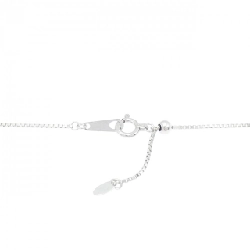 K18WG Dây chuyền kim cương - Hàng hiệu Authentic 857575