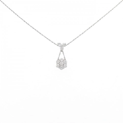 K18WG/PT850 Dây chuyền kim cương 0.30CT - Hàng hiệu Chính hãng