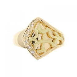 Nhẫn kim cương K18YG 0.05CT - Hàng hiệu Authentic 846631