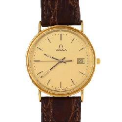 Đồng hồ Omega Round Case YG YG Quartz - Hàng hiệu chính hãng