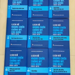 LỊCH SỬ KHÁNG CHIẾN CHỐNG MỸ CỨU NƯỚC  (1945-1975) - Bộ 9 tập bìa cứng