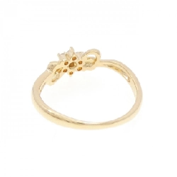 Nhẫn kim cương hoa K18YG 0.07CT - Hàng hiệu Authentic 851478