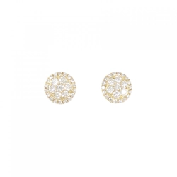 K18YG Bông tai kim cương 0.60CT - Hàng hiệu Chính hãng