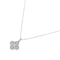 K18WG Dây chuyền kim cương 0.127CT - Hàng hiệu Chính hãng 858151