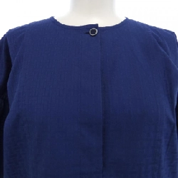 Đầm ngắn Bohemian HERMES bằng vải gạc 5E0570DB 648622