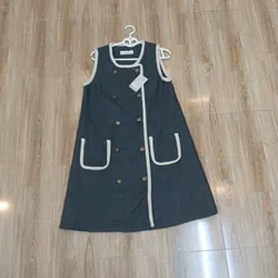 Váy dạ hai lớp, lót trong là lót lụa, sang chảnh thanh lịch 716402