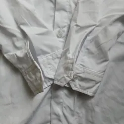 Áo sơ mi trắng dài tay bé trai 8 tuổi 992717