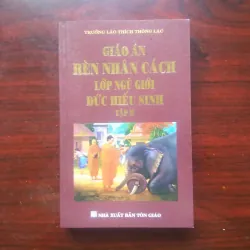 Giáo Án Rèn Nhân Cách - Lớp Ngũ Giới - Combo Tập 1+2+3 - Thích Thông Lạc [Sách Phật Giáo] 1026565