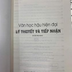 VĂN HỌC HẬU HIỆN ĐẠI LÝ THUYẾT VÀ TIẾP NHẬN - LÊ HUY BẮC 493275