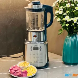 🌰 Máy làm sữa hạt UNIE V9S – Sữa mịn, cháo nhừ, không cần lọc 785583