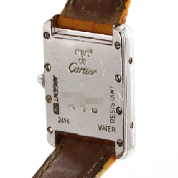 Cartier Must Tank SM W1017654 Bạc Quartz - Hàng hiệu Chính hãng 874391