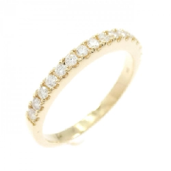 Nhẫn kim cương K18YG Half Eternity 0.32CT - Hàng hiệu Chính hãng