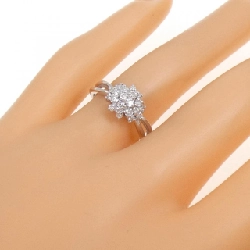 Nhẫn kim cương K14WG - Hàng hiệu Authentic 855860