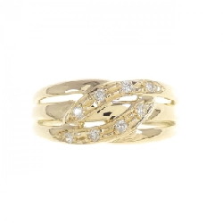 Nhẫn kim cương K18YG 0.08 668357