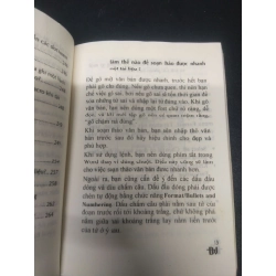 Word-những câu hỏi hay nhất từ người sử dụng Phạm Hồng Tài Nguyễn Thị Trúc Ly 2002 mới 80% ố nhẹ HCM0106 kỹ năng 154229