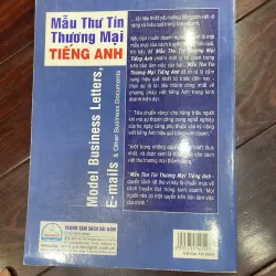 Mẫu thư tín thương mại tiếng anh Model business letters emails & other business documents  1035005