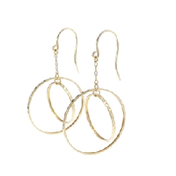 K18YG Bông tai - Hàng hiệu Chính hãng 870017