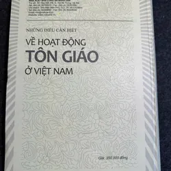 Những điều cần biết về hoạt động tôn giáo ở Việt Nam 609303