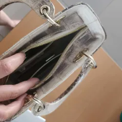 túi da cá sấu bạch tạng, da cá sấu thật 994243