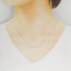 K18WG Dây chuyền kim cương 0.15CT - Hàng hiệu Chính hãng 857360