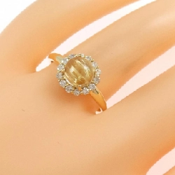 Nhẫn thạch anh rutile K18YG 1.67CT - Hàng hiệu chính hãng 851270