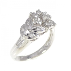 Nhẫn kim cương hoa PT900 0.50CT