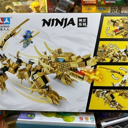 Đồ chơi lắp ghép Ninja rồng vàng CHAOBAO 7631 296138