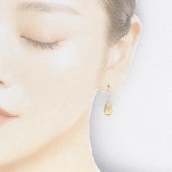 K18YG Bông tai - Hàng hiệu Authentic 871196