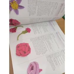 100 fiori a maglia ai ferri & a uncinetto - Lesley Stanfield 574730