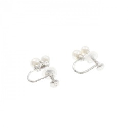 K18WG/K14WG Bông tai ngọc trai Akoya - Hàng hiệu Authentic 872858