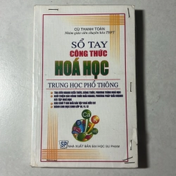 Sổ tay công thức Hoá học THPT