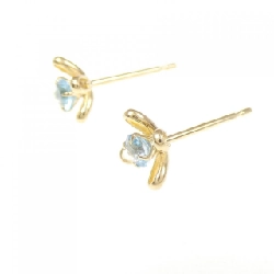 K18YG Blue Topaz Bông tai - Hàng hiệu Chính hãng 874771