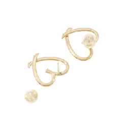 K18YG Bông tai hình trái tim - Hàng hiệu Chính hãng 867330