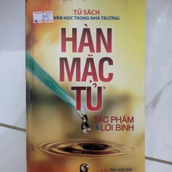 Sách Hàn Mặc Tử - tác phẩm và lời bình - sách real 314279