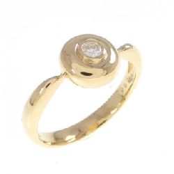 Nhẫn kim cương K18YG 0.08CT - Hàng hiệu Chính hãng