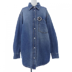 【Mã giảm giá】Gucci GUCCI Áo khoác denim