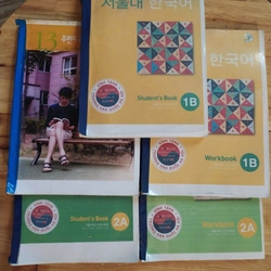 Bộ sách học tiếng Hàn lớp 10 chuyên ngữ các quyển 1B,2A(student+workbook)