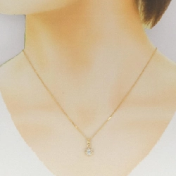 K18YG Aquamarine Necklace - Hàng hiệu Authentic 857741