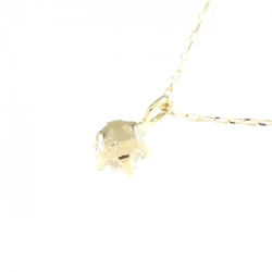 K18YG Solitaire Dây chuyền kim cương 0.15CT - Hàng hiệu Chính hãng 863612