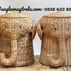Sọt đựng đồ mây tre đan hình gấu 548134