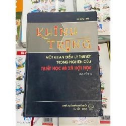 Khinh trọng: một quan điểm lý thuyết trong nghiên cứu triết học và xã hội học - Tô Duy Hợp Sách chuyên khảo, khảo cứu VAVO1004