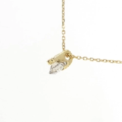 K18YG Solitaire Dây chuyền kim cương 0.30CT - Hàng hiệu Chính hãng 865757