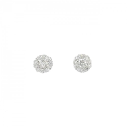 K18WG Bông tai kim cương 0.28CT - Hàng hiệu Chính hãng